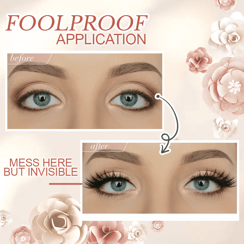 Mess-free Eyelash Kit
