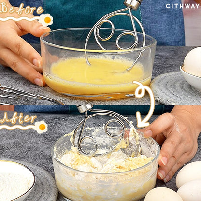 Effortless Stainless Steel Dough Mixer